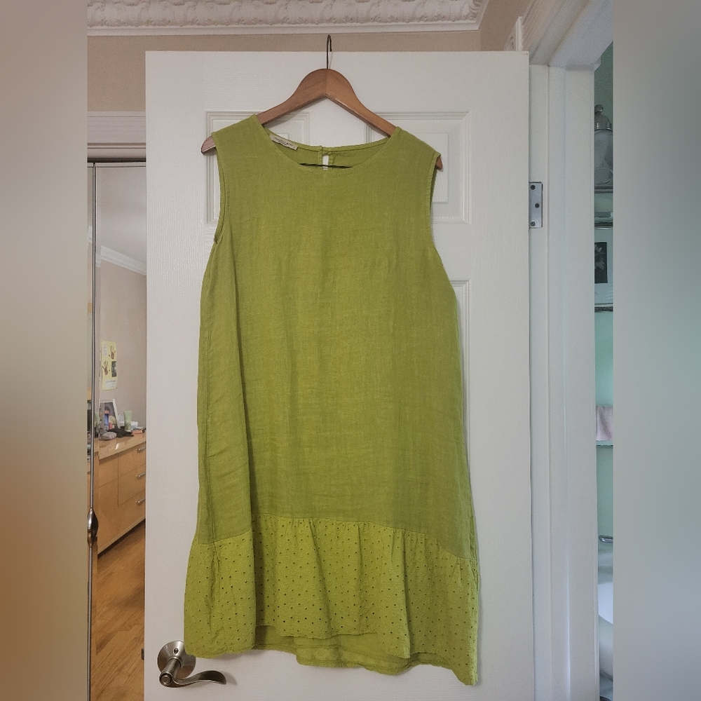 Francesca Bettini Linen Dress Made in Italy